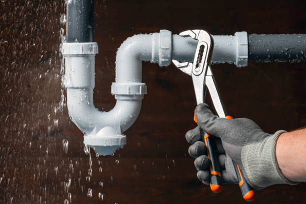 Professional Drain Cleaning technician working in Grimesland, NC